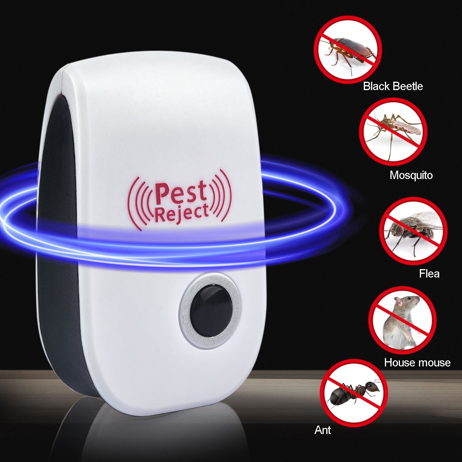 Ahuyentador PRO®️ Ultrasónico Roedores e Insectos 🐁